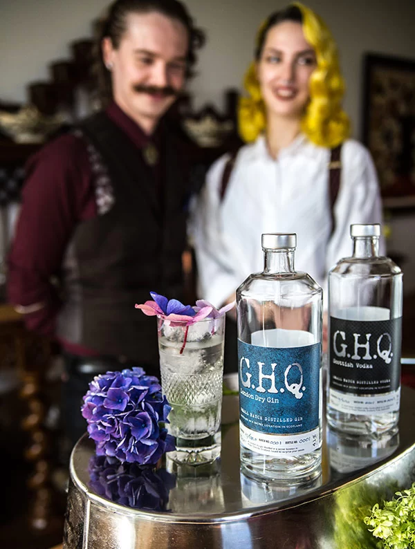 Award-winning premium spirits distilled in Scotland | G.H.Q Spirits